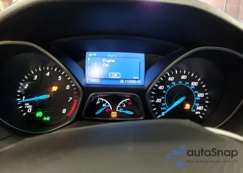 2014 Ford Focus Se z USA, uszkodzony, nr VIN 1FADP3K27EL127692